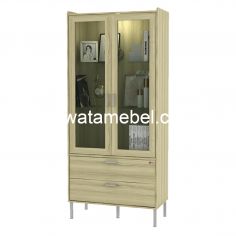 Display Cabinet Size 80 - Activ Jazz Austin LH 80 / Amber Oak